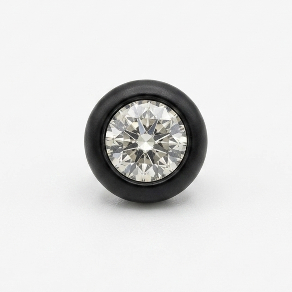 Urthn Silver Plated Stud Mens Earrings (1 PC)(Pack of 12)