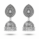 Urthn Stylish Oxidised Jhumki Earrings for Women(Pack of 3)
