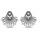 Urthn Fashion Oxidised with Mirror Dangler Earrings for Women(Pack of 3)