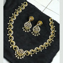 Sona Covering Charming Gold Plated Austrian Stone Necklace Set