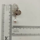 Urthn Beautiful Butterfly Shape Pearl Drop Earrings for Women Classic Ethnic & Party Wear(Pack Of 3)