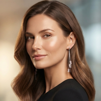 Urthn Trendy Long Tassel Earrings for Women Stylish Party & Festive Wear Jewellery(Pack Of 3)