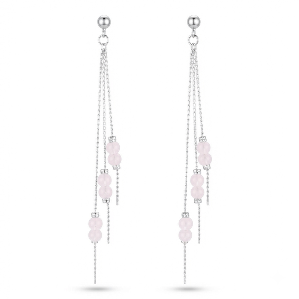 Urthn Trendy Long Tassel Earrings for Women Stylish Party & Festive Wear Jewellery(Pack Of 3)