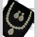 Sona Covering Gold Plated American Diamond Necklace Set