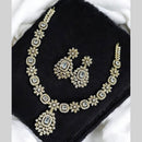 Sona Covering Gold Plated American Diamond Necklace Set