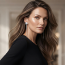 Urthn Trendy Long Tassel Earrings with Floral Motif  for Women Stylish Party & Festive Wear Jewellery