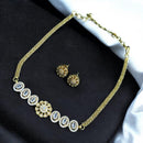 Sona Covering Charming Gold Plated Austrian Stone Necklace Set ( Kids Necklace Set)