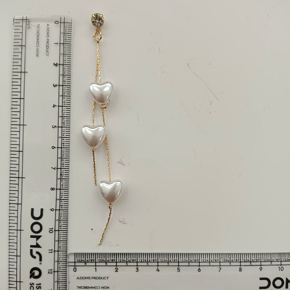 Urthn Trendy Long Tassel Earrings Drop for Women (Pack Of 3)
