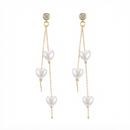 Urthn Trendy Long Tassel Earrings Drop for Women (Pack Of 3)