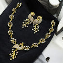 Sona Covering Charming Gold Plated Austrian Stone Necklace Set