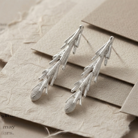 Urthn Stylish Tree Branch  Shape Dangler Earrings for Women Classic Ethnic & Party Wear