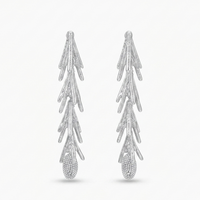 Urthn Stylish Tree Branch  Shape Dangler Earrings for Women Classic Ethnic & Party Wear(Pack Of 3)