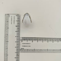 Urthn Premium White Marble Rasin TearDrop Stud Earrings for Women (Pack Of 3)