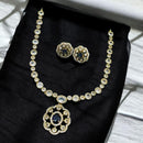Sona Covering Ethnic Gold Plated Crystal Stone Necklace Set