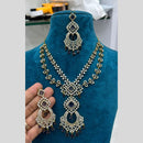 Sona Covering Gold Plated American Diamond Long Necklace Set