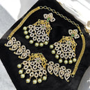 Sona Covering Gold Plated Austrian Stone Necklace Set 
