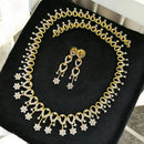 Sona Covering Luxe Sparkle Austrian Stone Long Necklace Set