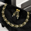 Sona Covering Austrian Stone Necklace Set
