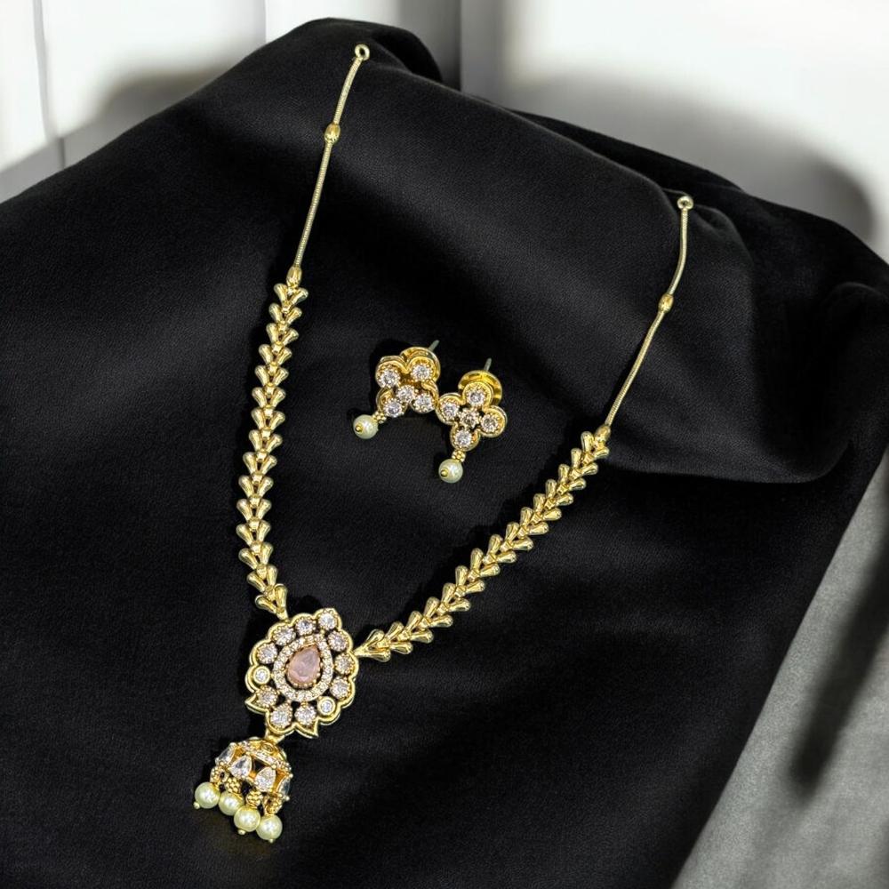 Sona Covering Austrian Stone Necklace Set