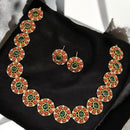Sona Covering  Pota Stone Necklace Set