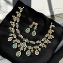 Sona Covering Crystal Stone Necklace Set