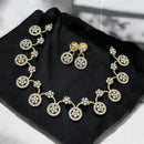 Sona Covering  Austrian Stone Necklace Set