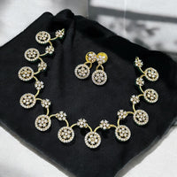 Sona Covering  Austrian Stone Necklace Set