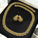 Sona Covering  Austrian Stone Long Necklace Set
