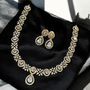 Sona Covering Austrian Stone And Pota Necklace Set