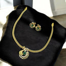 Sona Covering Austrian Stone Necklace Set