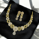 Sona Covering Austrian Stone Necklace Set