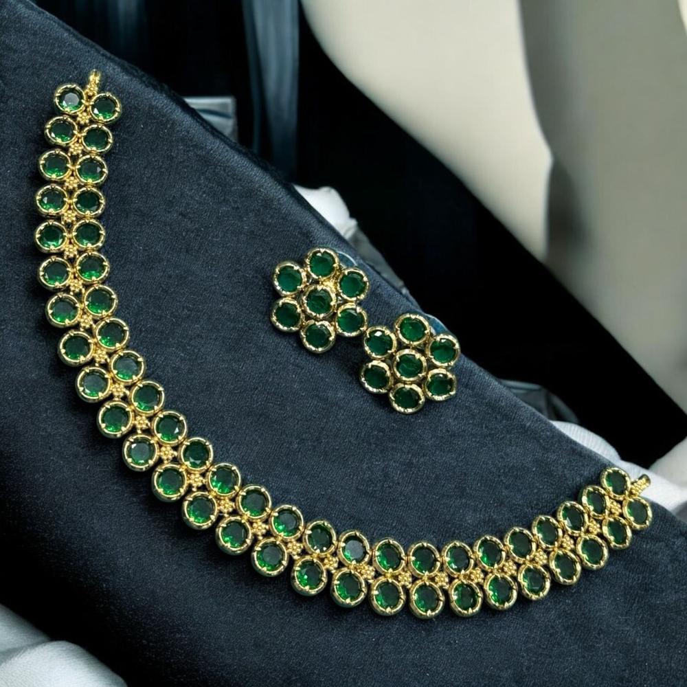 Sona Covering Timeless Shine Gold Plated Crystal Set