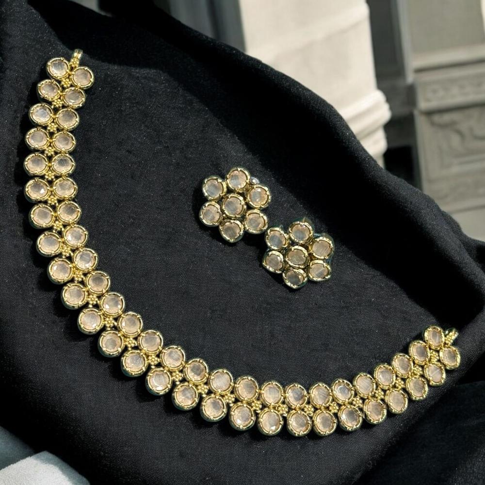 Sona Covering Timeless Shine Gold Plated Crystal Set