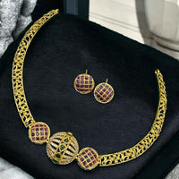 Sona Covering Timeless Shine Gold Plated Crystal Set