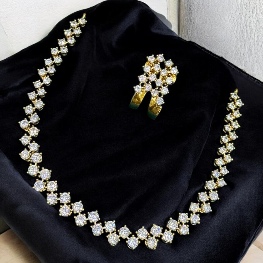 Sona Covering Premium Austrian Stone Jewellery Necklace Set