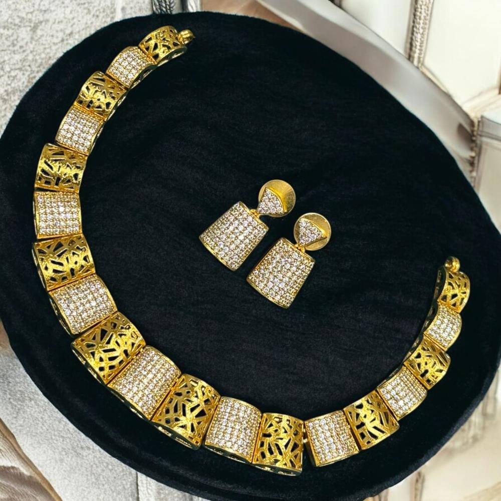 Sona Covering Premium Austrian Stone Jewellery Necklace Set
