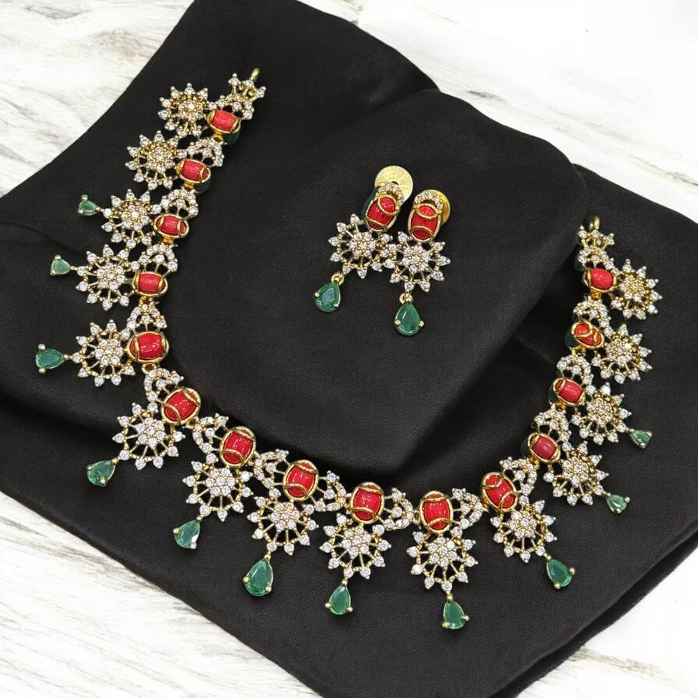 Sona Covering Trendy Austrian Stone Set for Daily & Party Wear