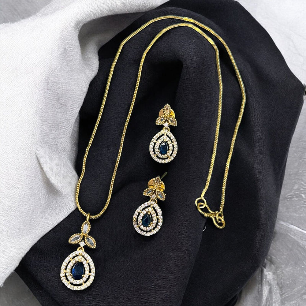 Sona Covering Sparkle Rhythm Austrian Stone Necklace Set