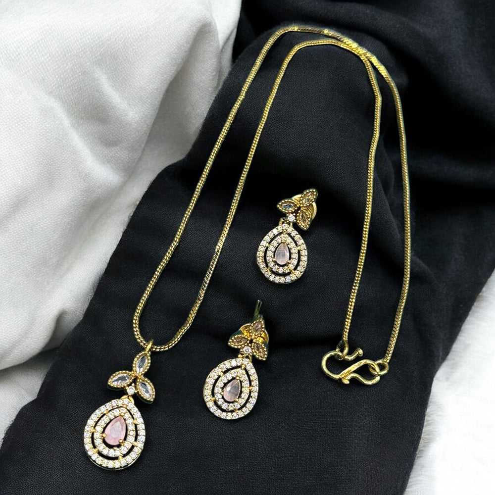 Sona Covering Sparkle Rhythm Austrian Stone Necklace Set