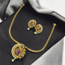 Sona Covering Royal Radiance Pota And Pearl Necklace Set
