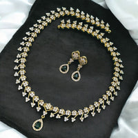 Sona Covering Sparkle Luxe Austrian Stone Necklace set