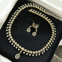 Sona Covering Sparkle Luxe Austrian Stone Necklace set