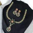 Sona Covering Timeless Pota And Austrian Stone Necklace Set