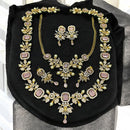 Sona Covering Sparkling Luxe Austrian Stone Necklace set