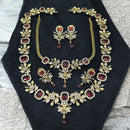 Sona Covering Sparkling Luxe Austrian Stone Necklace set