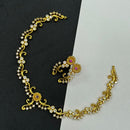 Sona Covering Lightweight Austrian Stone Necklace Set Of Party Wear
