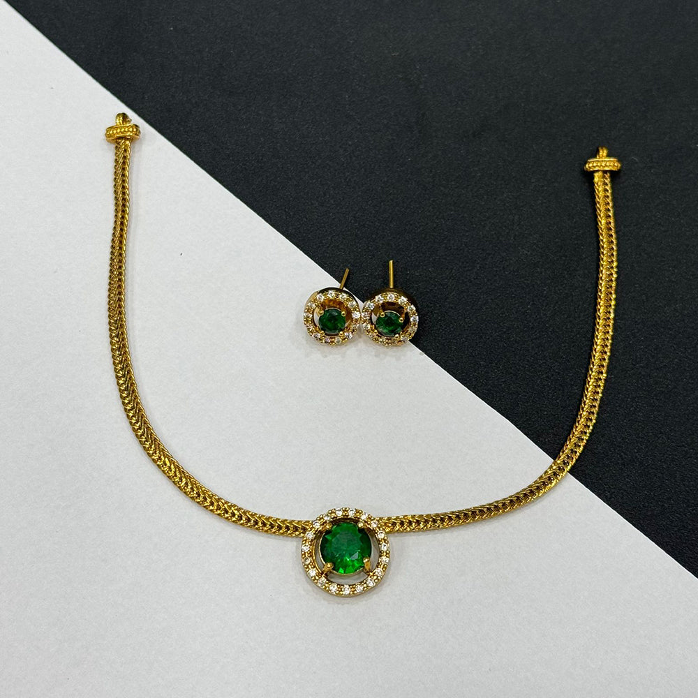 Sona Covering Lightweight Crystal and Austrian Stone Necklace Set
