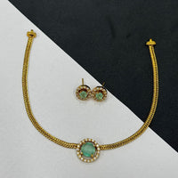 Sona Covering Lightweight Crystal and Austrian Stone Necklace Set