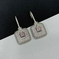 Sona Covering Graceful American Diamond Dangler Earrings