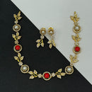 Sona Covering Luxury Austrian Stone And Pota Stone Necklace Set